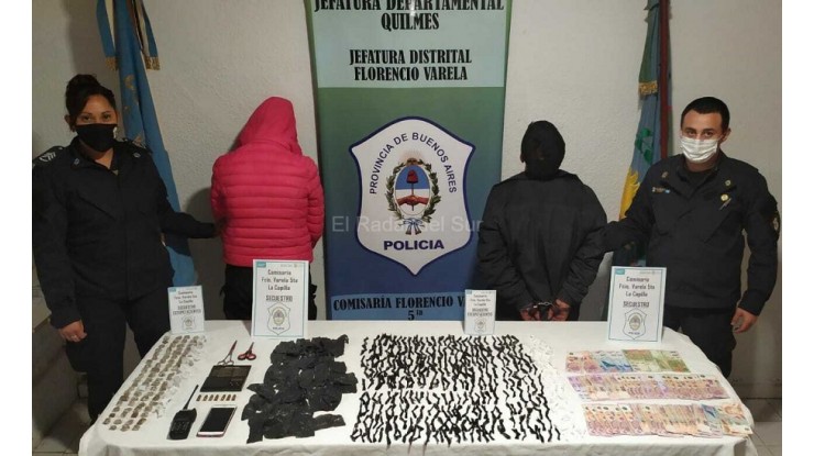 Venta de drogas: detuvieron a “La Yeni” y a su pareja